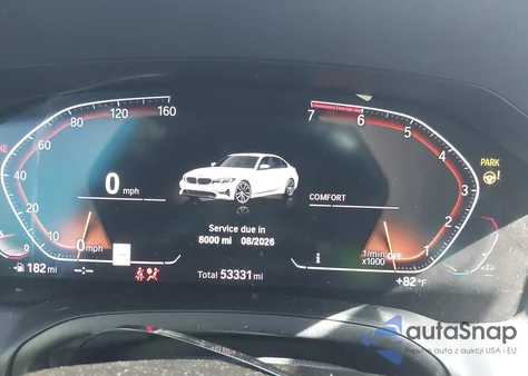 2020 BMW 330I xDrive from USA, damaged, VIN 3MW5R7J04L8B08289